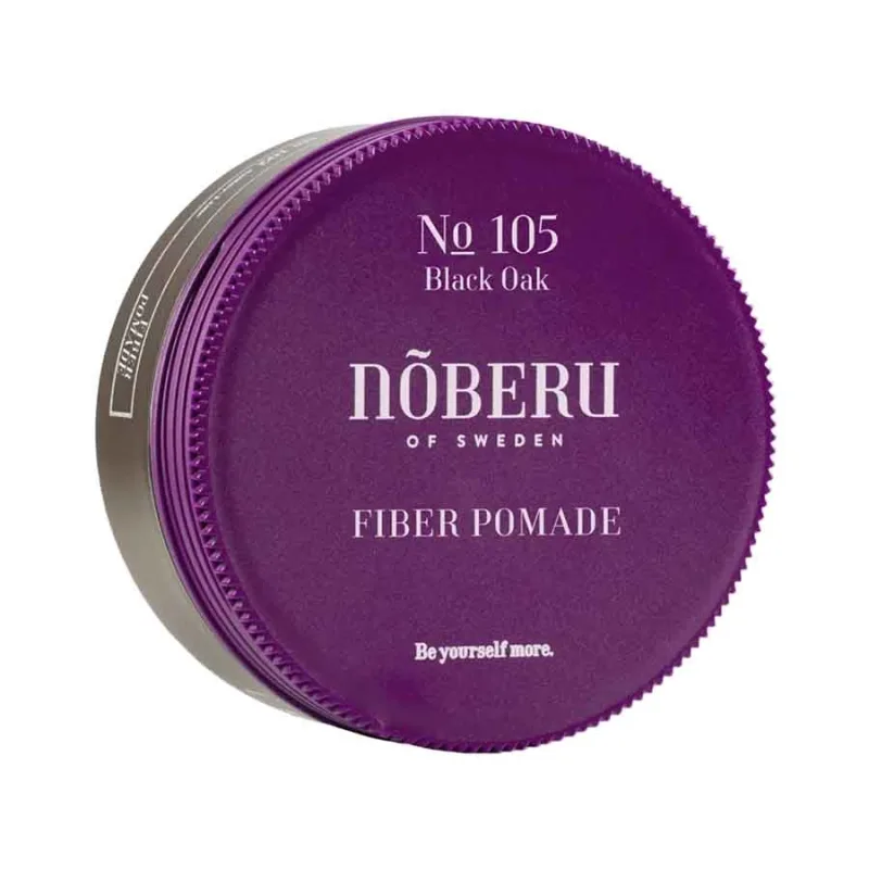 NOBERU OF SWEDEN Vláknitá pomáda na vlasy pre mužov NOBER Fiber pomade Black oak 80 ml