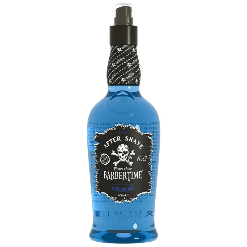 Pirates of the BARBERTIME BARBERTIME After Shave Cologne Ocean 400ml - kolínska voda po holení