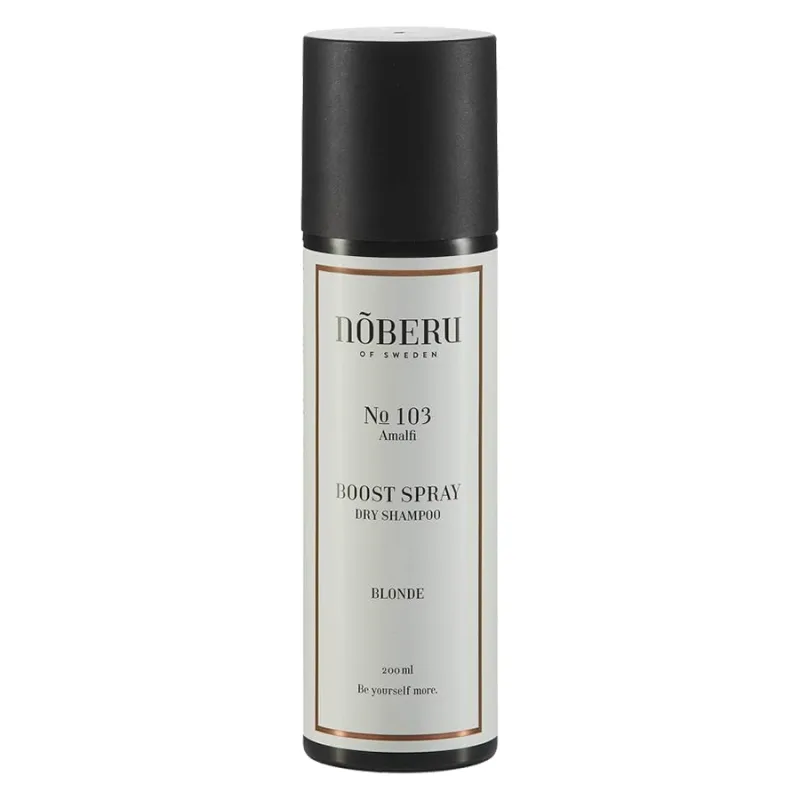 NOBERU OF SWEDEN Pánsky suchý šampón a matný púder v spreji NOBERU Boost spray dry shampoo Blonde 200 ml