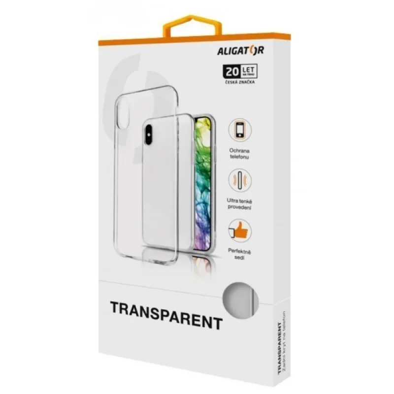 ALIGATOR Pouzdro Transparent Xiaomi Redmi 10 2022 PTA0151