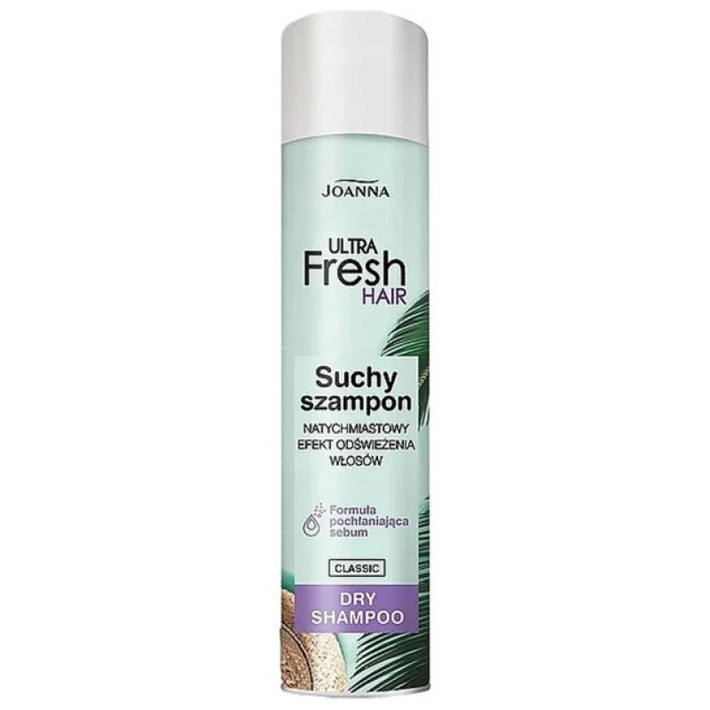 JOANNA Ultra Fresh Hair Dry Shampoo Classic 200ml - suchý šampón pre všetky typy vlasov