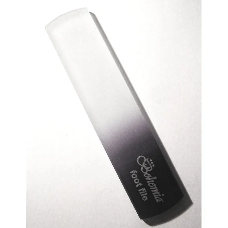 BOHEMIA CRYSTAL Škrabka na päty - dvojaký hrubosť -160mm - čierna