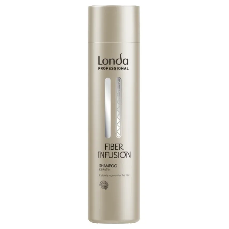 LONDA Fiber Infusion Keratín Shampoo 250ml - obnovujúci šampón s keratínom