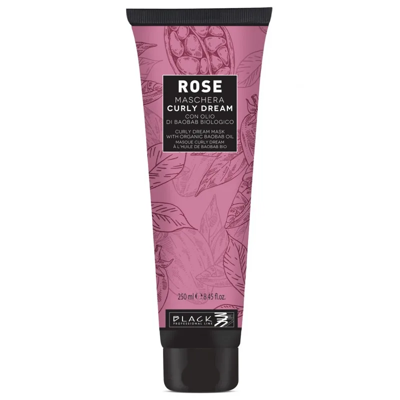 BLACK Rose Maschera Curly Dream 250ml - maska pre vlnité alebo kučeravé vlasy