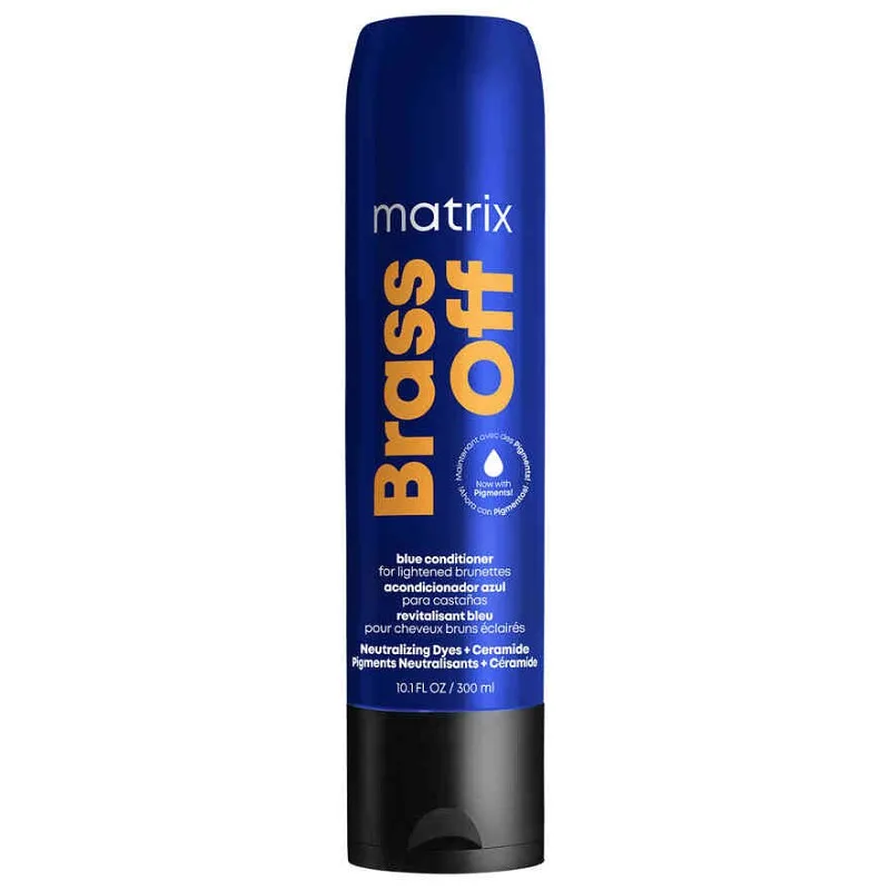 MATRIX Brass Off Blue Conditioner 300ml - kondicionér proti mosadzným a medeným tónom