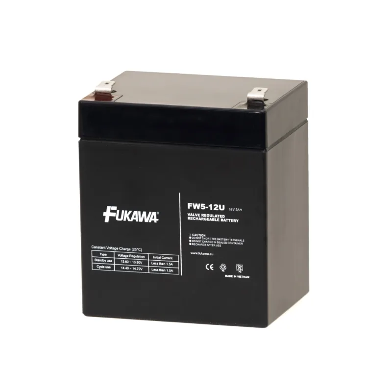 FIAMM Akumulátor FUKAWA FW 5-12U (12V 5Ah) 12156