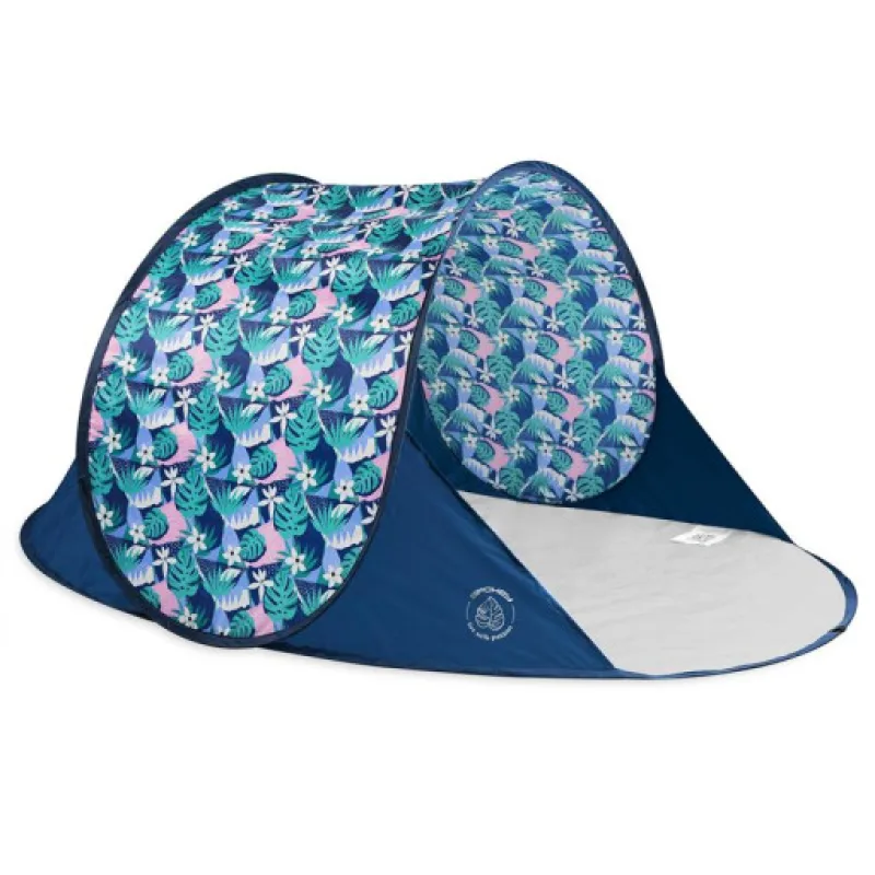 Spokey ALTUS Samorozkládací outdoorový paravan, listy, 195x100x85 cm