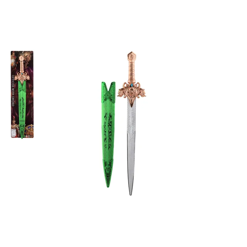 Teddies Meč elfí v puzdre plast 54cm na karte