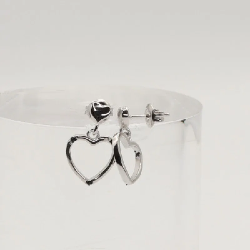 Strieborné náušnice na puzety KA E4260