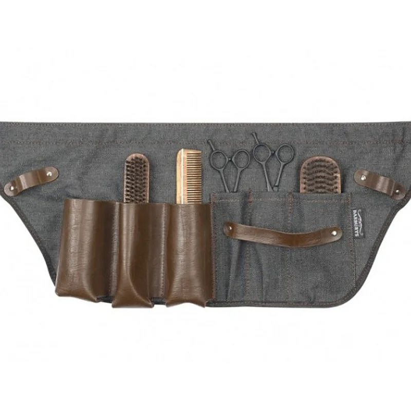 SIBEL BARBURYS Toby Barber vrecko na nástroje - hnedo modrá