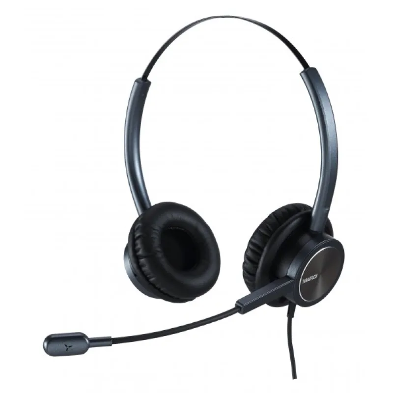 WELL Mairdi MRD-809DB, náhlavka dvouušní, pearl blue 10001421