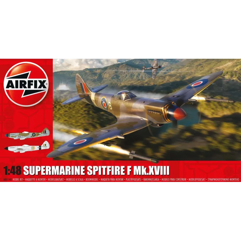 Airfix Classic Kit lietadlo A05140 - Supermarine Spitfire F Mk.XVIII (1:48)