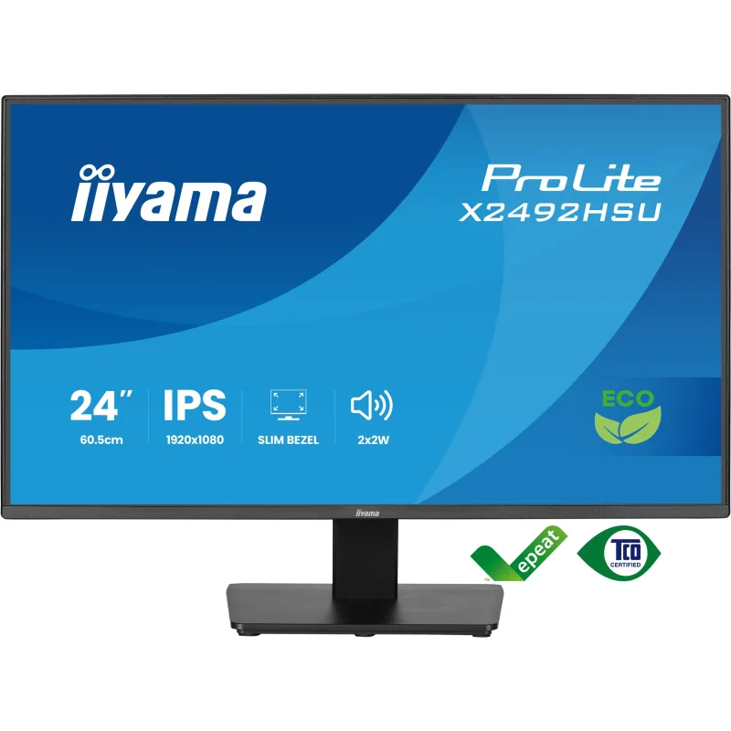 iiyama ProLite/X2492HSU-B1/24"/IPS/FHD/120Hz/3ms/Černá/3R X2492HSU-B1