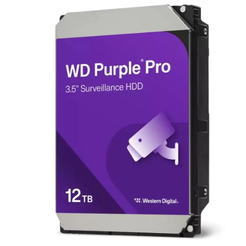 WESTERN DIGITAL HDD 12TB WD122PURP Purple Pro 256MB SATAIII WD122PURP