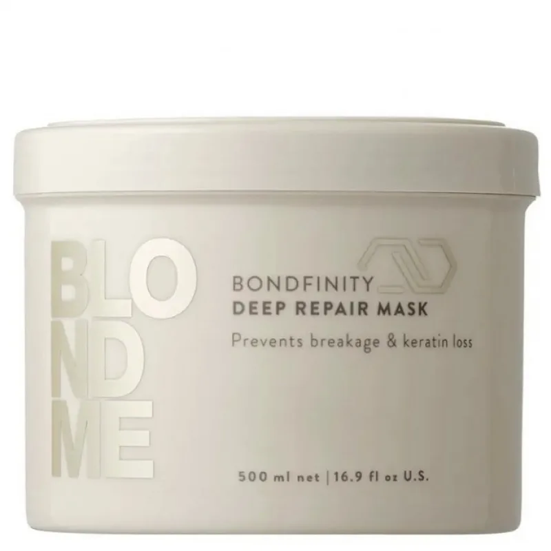 SCHWARZKOPF BlondMe Deep Repair Mask 500ml - hĺbkovo regeneračná maska pre blond vlasy