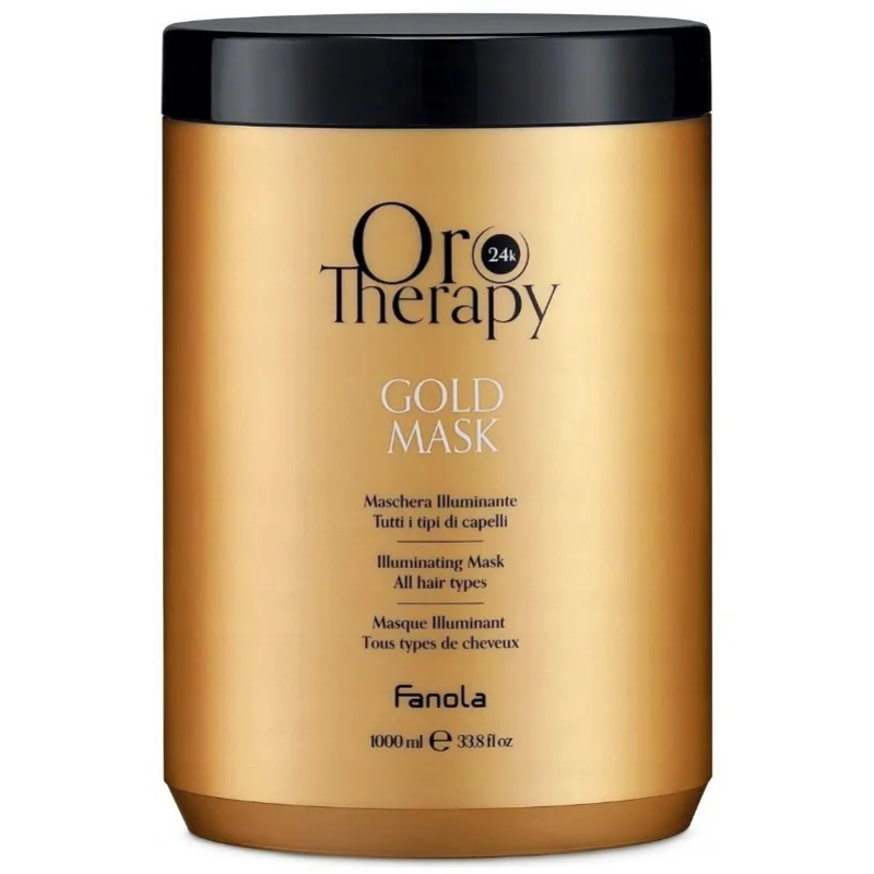 FANOLA Oro Therapy 24K Gold Mask 1000ml - maska na hlbokú výživu a obnovu vlasov