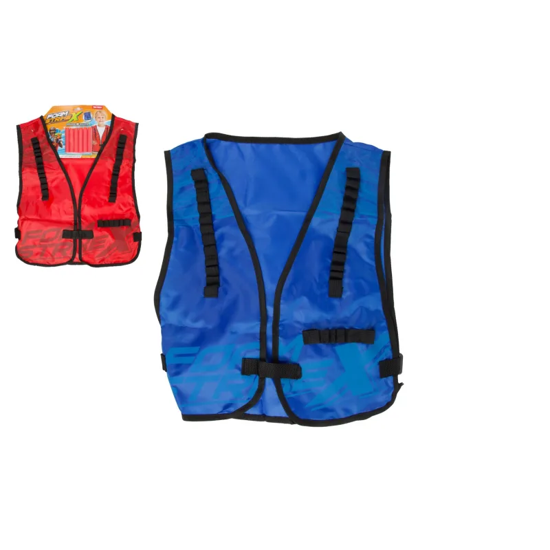 Teddies Vesta detská taktická 38x44cm + 6ks penové náboje na karte