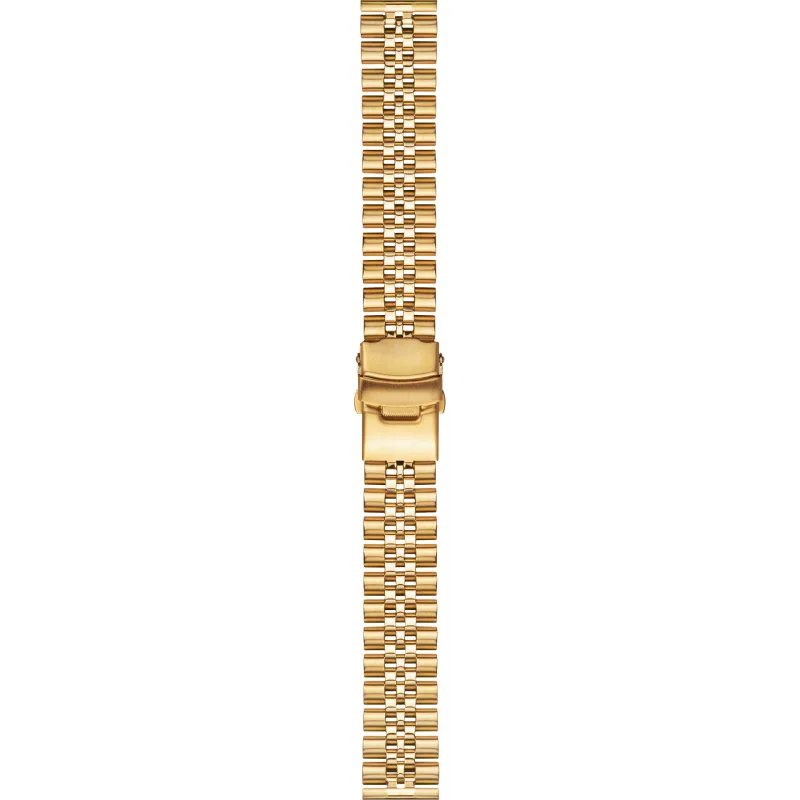 Oceľový remienok na hodinky 20 mm zlatý A-NIS AOG251-20