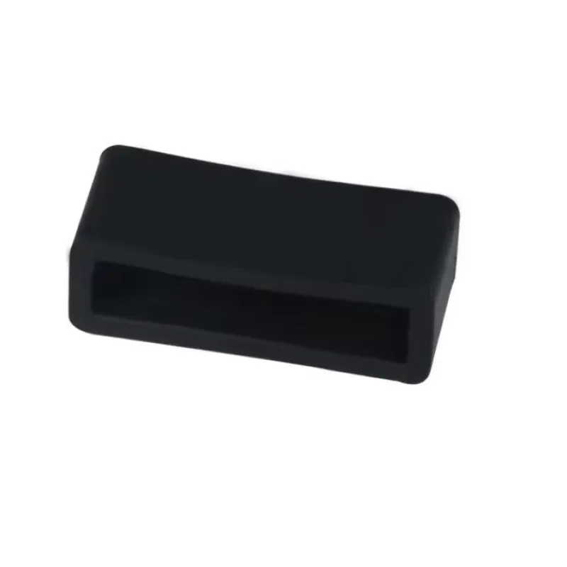 Silikónové pútko k remienku na hodinky 18 mm čierne ESES 1530006827