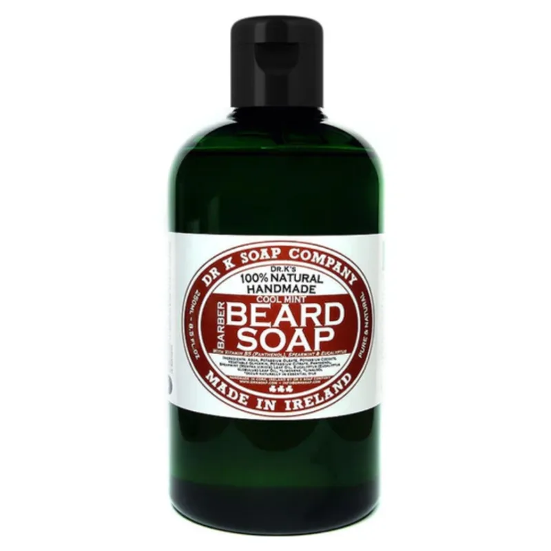 Mydlo na fúzy DR K SOAP COMPANY Barber beard soap Cool mint 250 ml