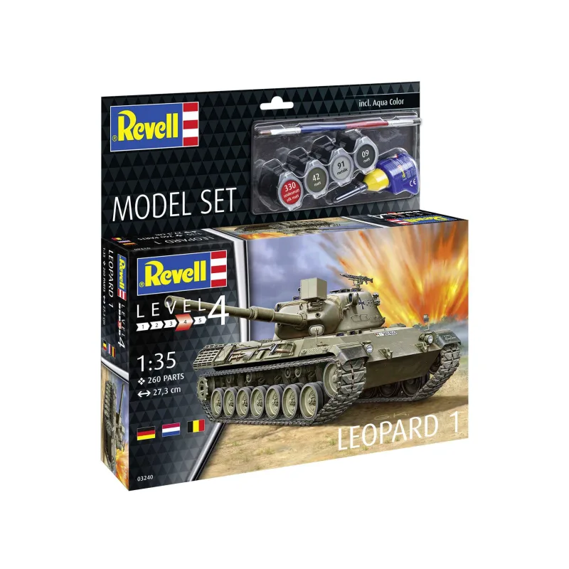 Revell ModelSet tank 63240 - Leopard 1 (1:35)
