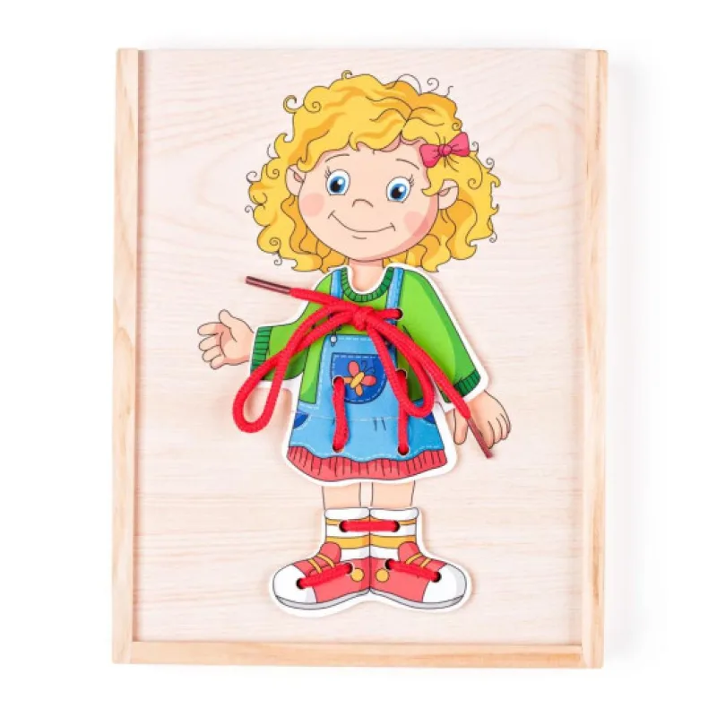 Woody Šněrovací šatní skříň - Holčička