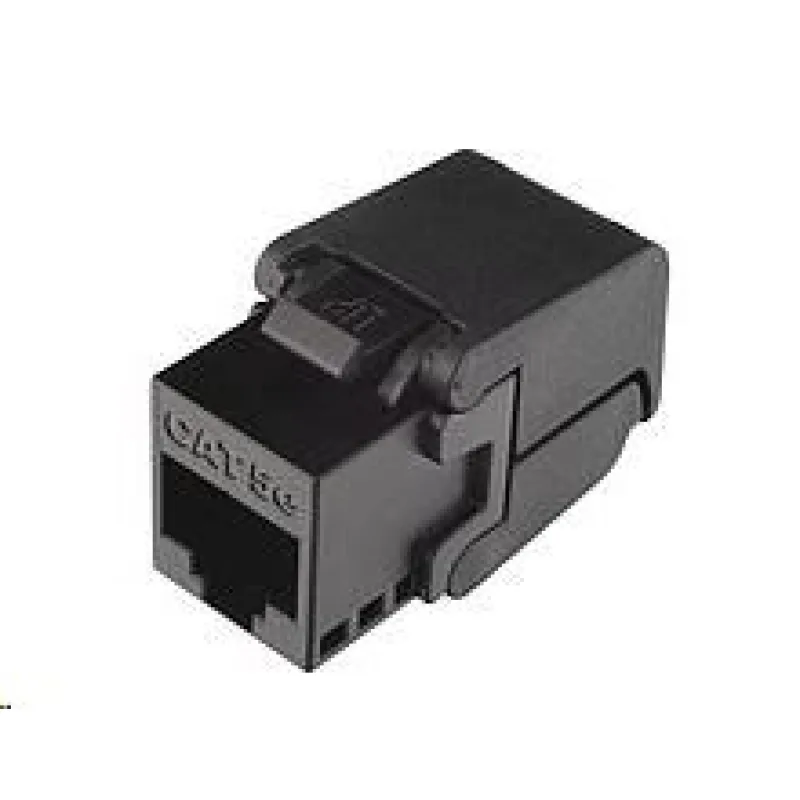 Solarix Samorezný keystone CAT5E UTP RJ45 čierny SXKJ-5E-UTP-BK-SA…