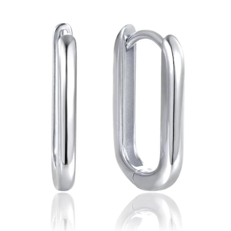 Strieborné náušnice v talianskom štýle MINET JMAS0177SE03