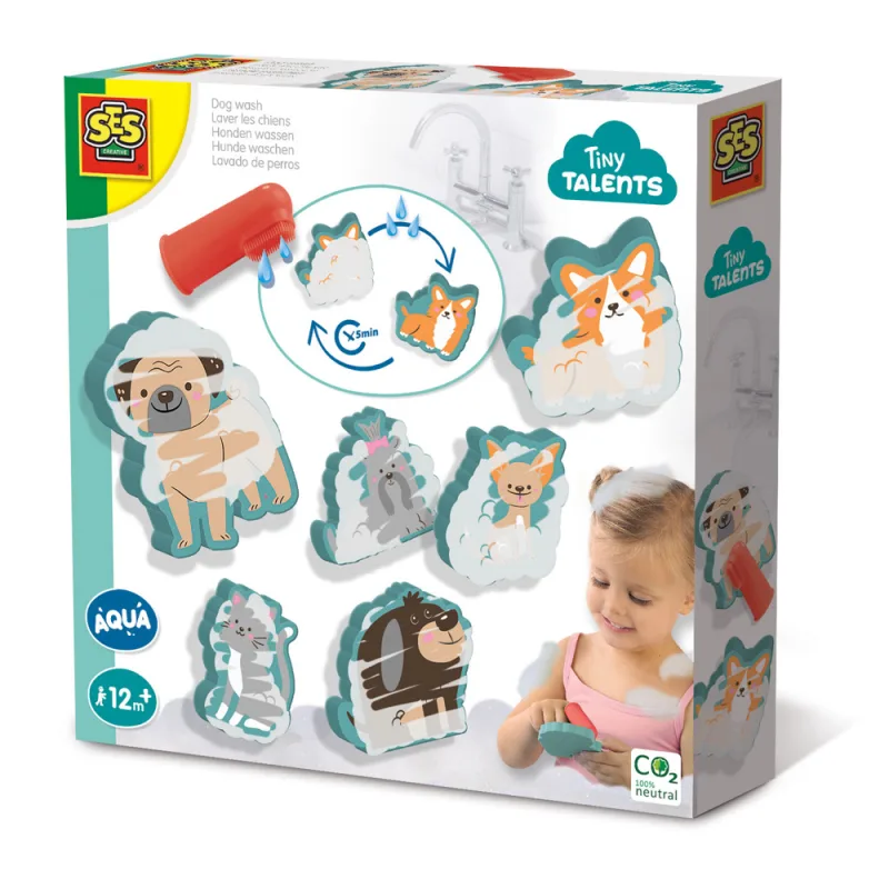 SES Vodolepky umývanie zvieratiek, 6 ks