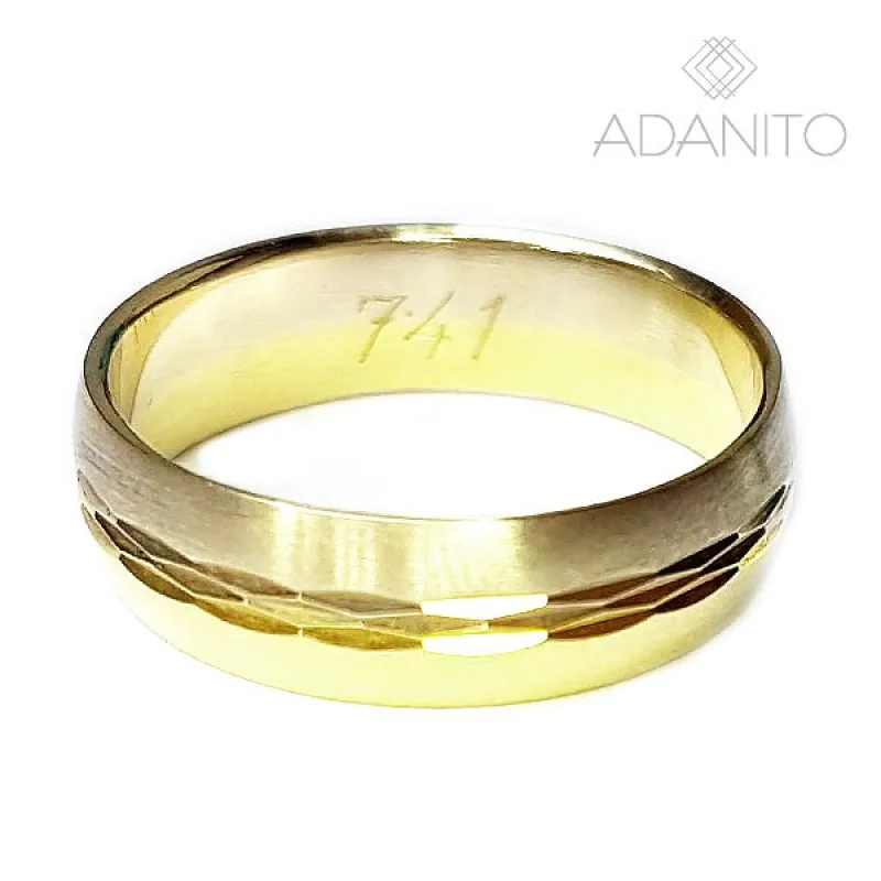Zlatý prsteň z kombinovaného zlata ADANITO XBER2769/17