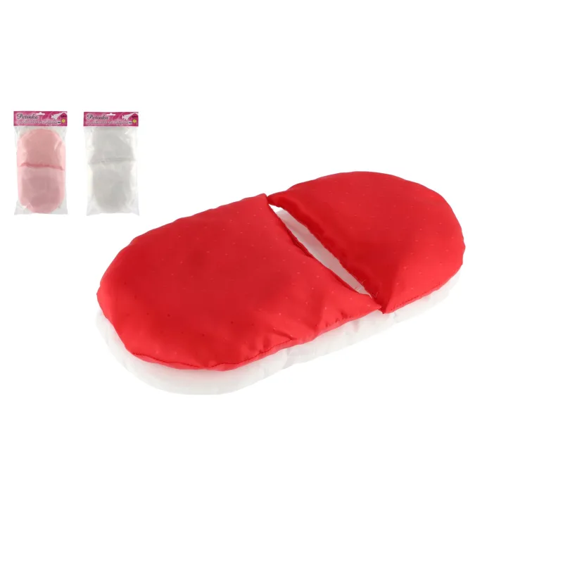 RAPPA hračky Perinka s vankúšikom - plymo pre bábiky do postieľky/kočíka mix farieb v sáčku 20x40x5cm