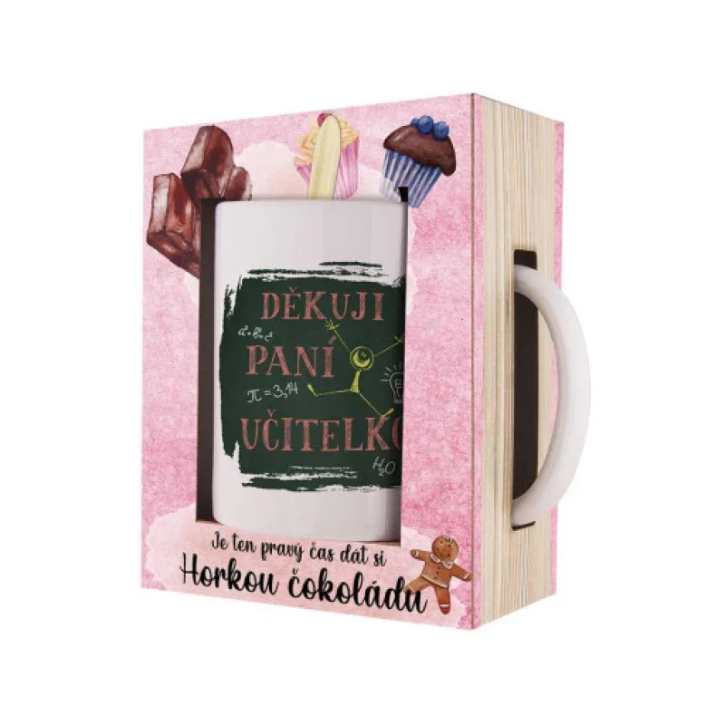 Keramický hrnek, Děkuji paní učitelko