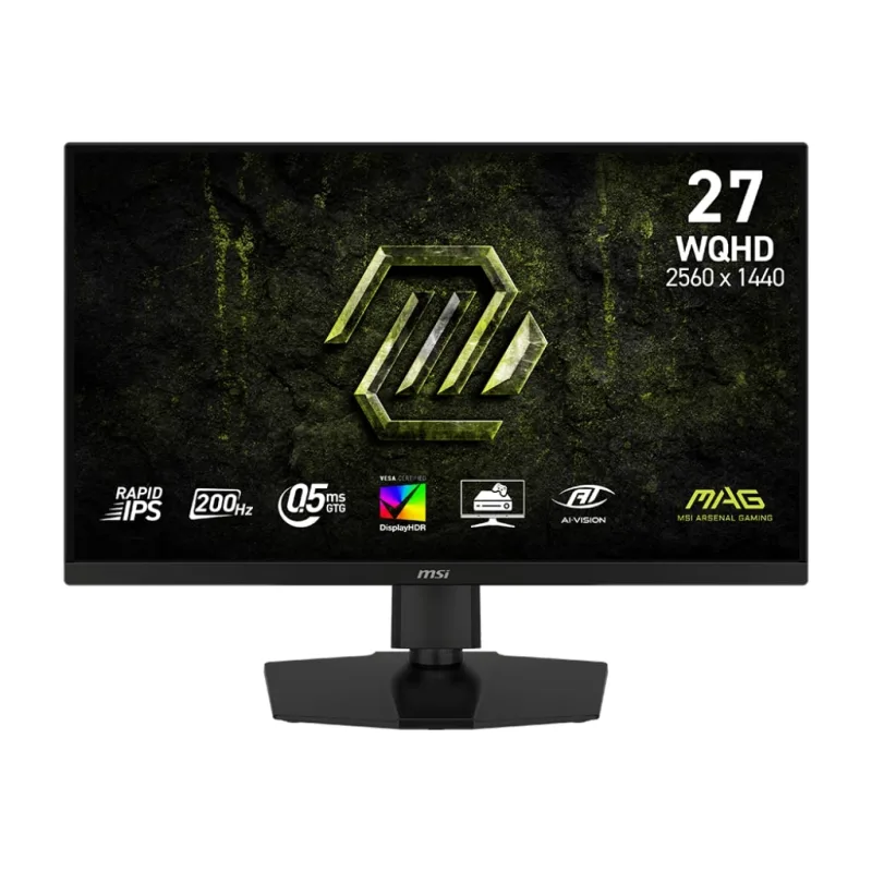 MSI MAG/274QPF E20/27"/IPS/QHD/200Hz/0,5ms/Černá/3R MAG 274QPF E20