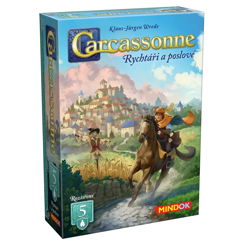 Mindok Carcasonne rozšíření 5: Rychtáři a poslové