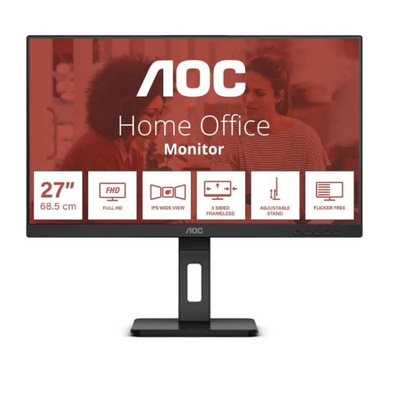 AOC AOC/27E3QAF/27"/IPS/FHD/75Hz/4ms/Black/3R 27E3QAF
