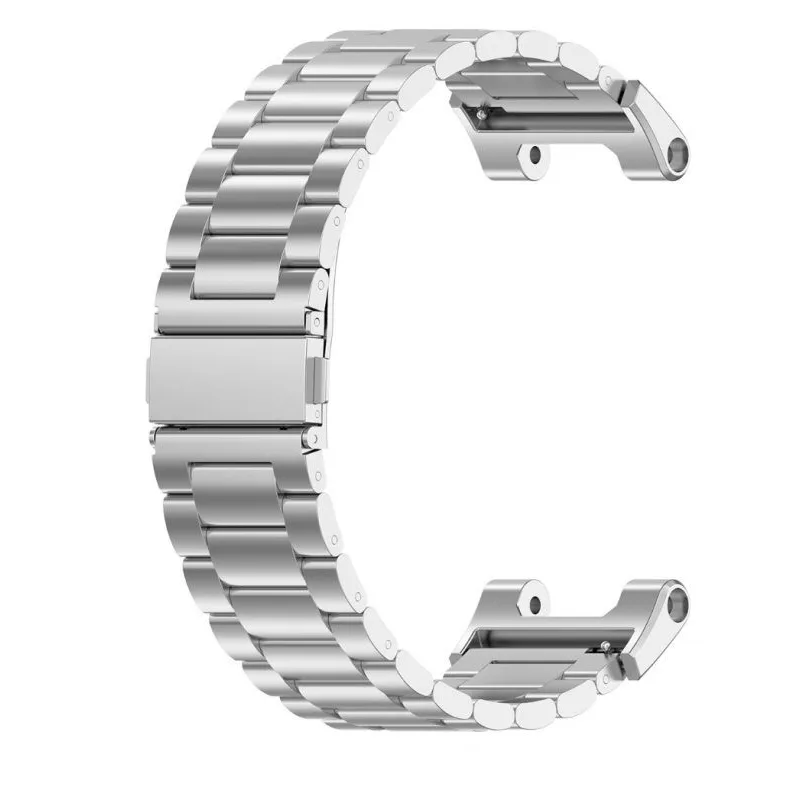 Kovový řemínek pro Xiaomi Amazfit T-Rex - Stříbrný ESES 1530002784