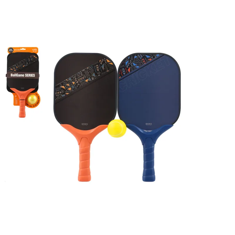 Teddies Pálky plážové 2 ks + loptička plast 42cm na karte