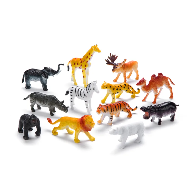 FAUNICA Zvieratká figúrky v tube - Safari