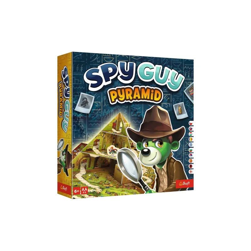 Trefl Spy Guy Pyramída spoločenská hra v krabici 26x26x6cm