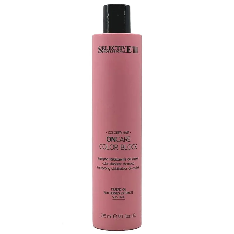 SELECTIVE ONcare Color Block Shampoo 275ml - šampón pre stabilizáciu farby vlasov