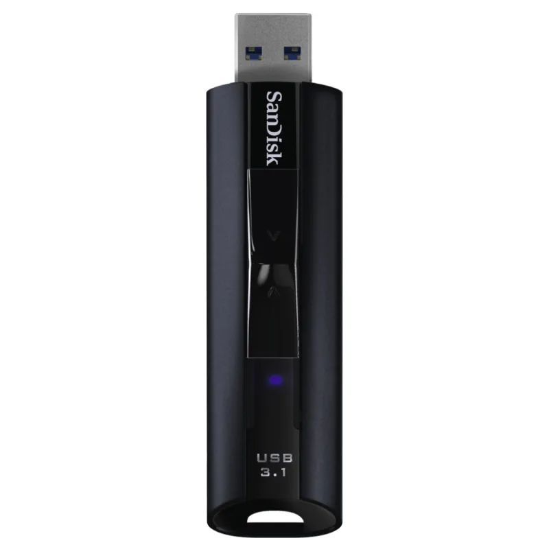 SanDisk Extreme PRO/128GB/USB 3.1/USB-A/Černá SDCZ880-128G-G46