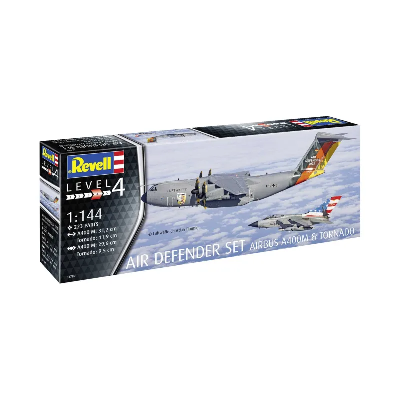 Revell Plastic ModelKit lietadla 03789 - Air Defender (1:144)