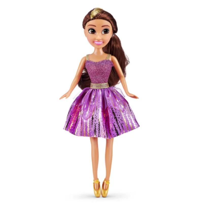 Zuru Sparkle Girlz, Princezna s fialovými šaty kornoutu