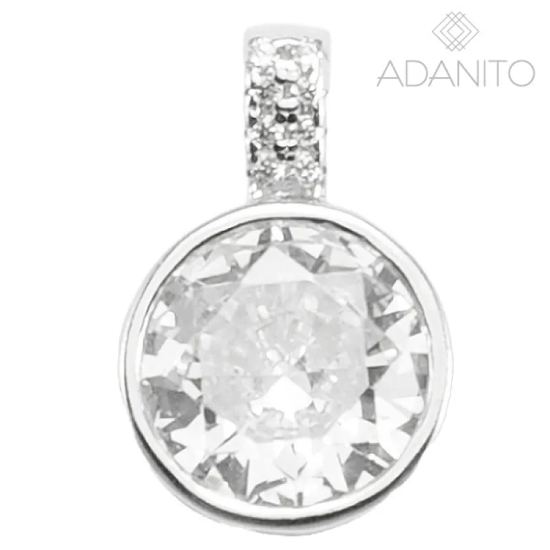 Strieborný prívesok so zirkónmi MEUCCI SS333P