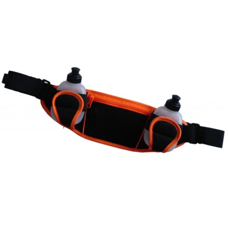 Sportovní ledvinka a dvě lahvičky