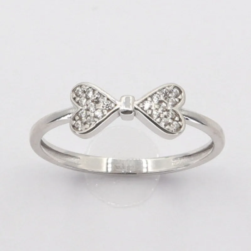 Zlatý prsteň so zirkónmi KA AZR1929W, 55, 1.50 g