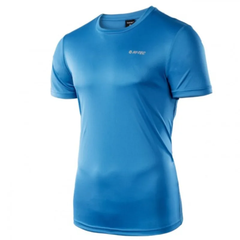 HI-TEC Sibic pánské sportovní tričko s krátkým rukávem sv. modré, vel. M