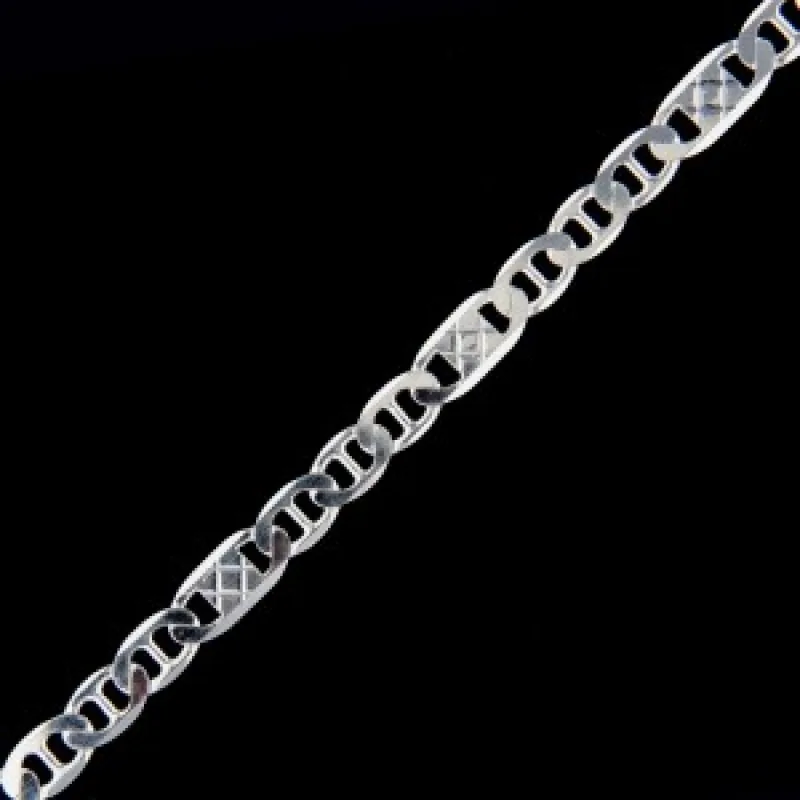 Strieborná retiazka KA RPM26RH, 55 cm, 18.10 g