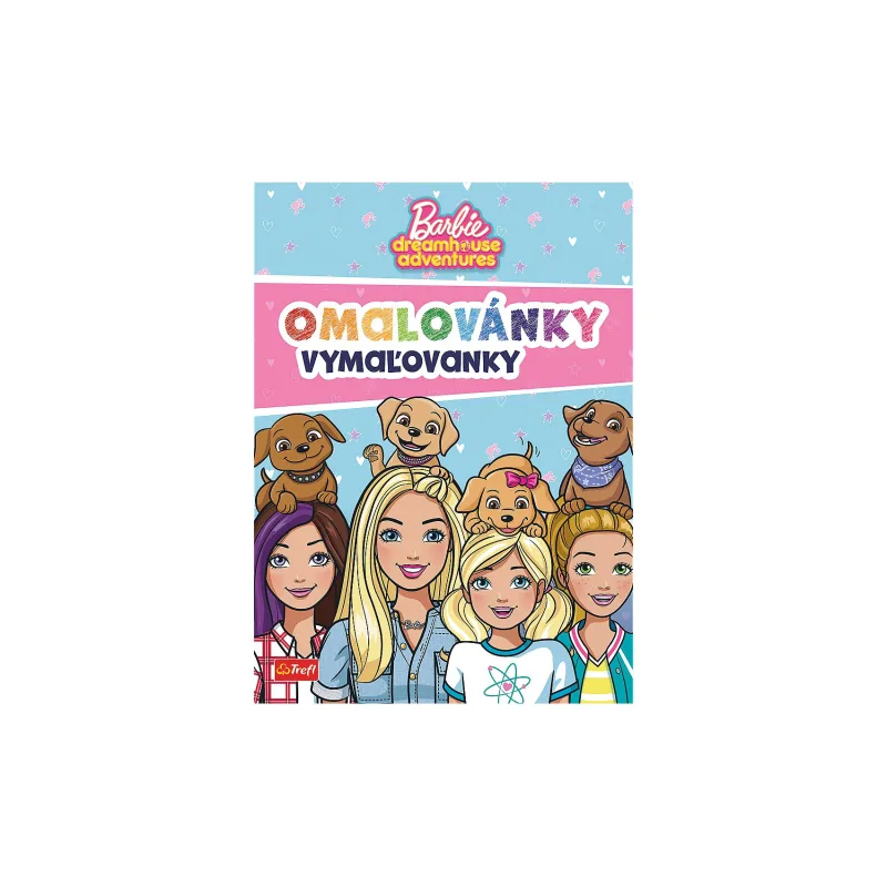 Trefl Omaľovánky Barbie 20x27, 5cm