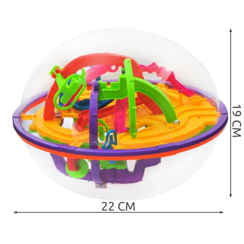 Intellect ball 208 překážek